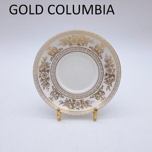 Wedgwood Gold Columbia Orphan Saucer